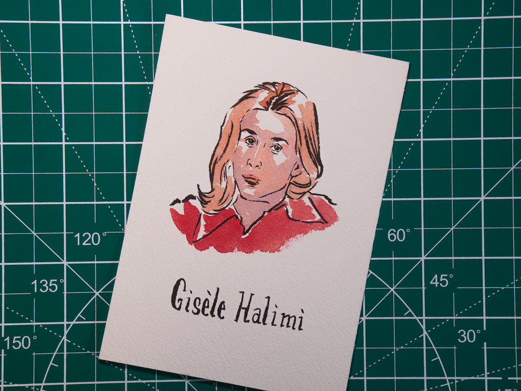 Gisèle Halimi (Illustration Originale)