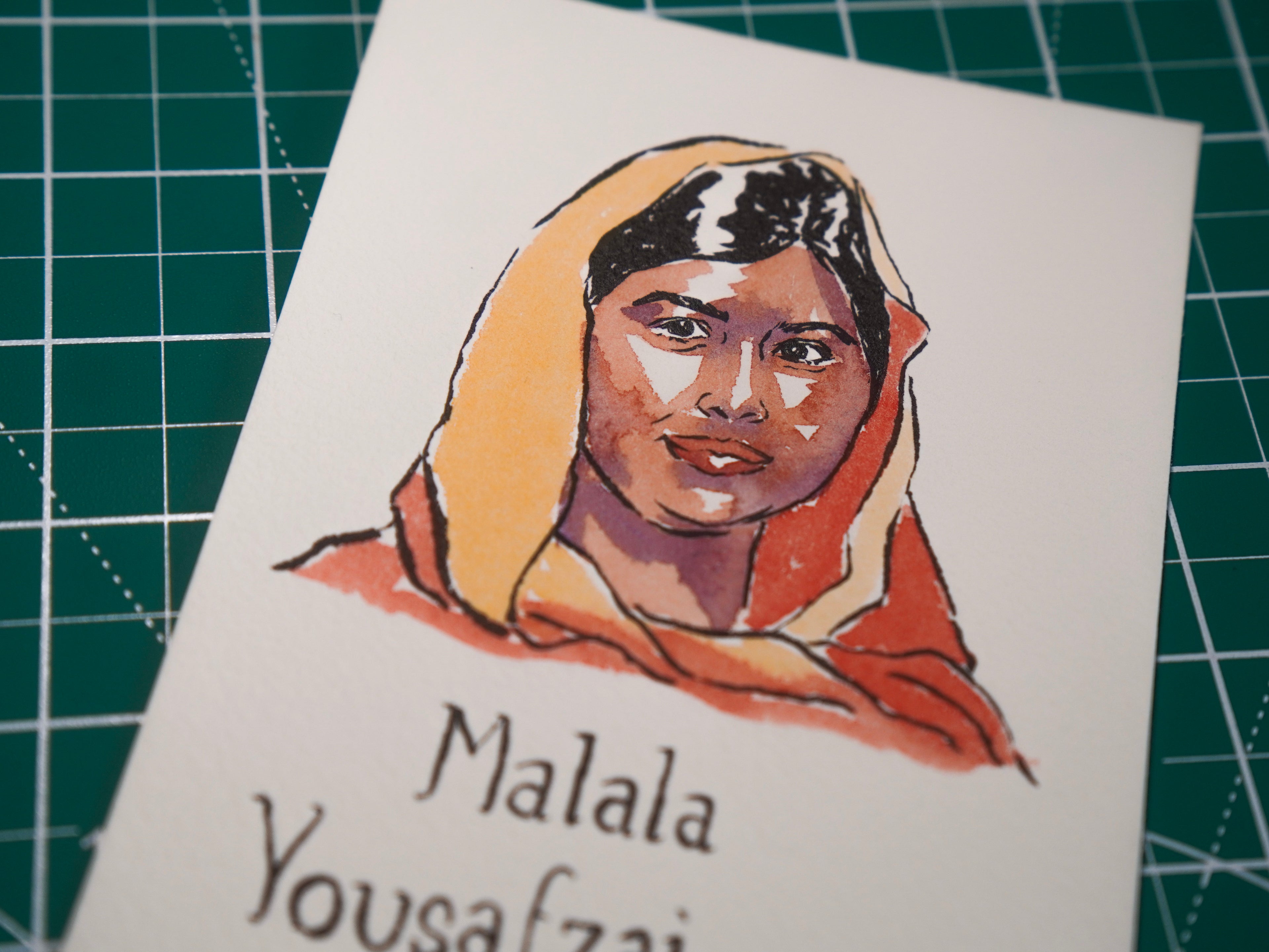 Malala Yousafzai (Illustration Originale)