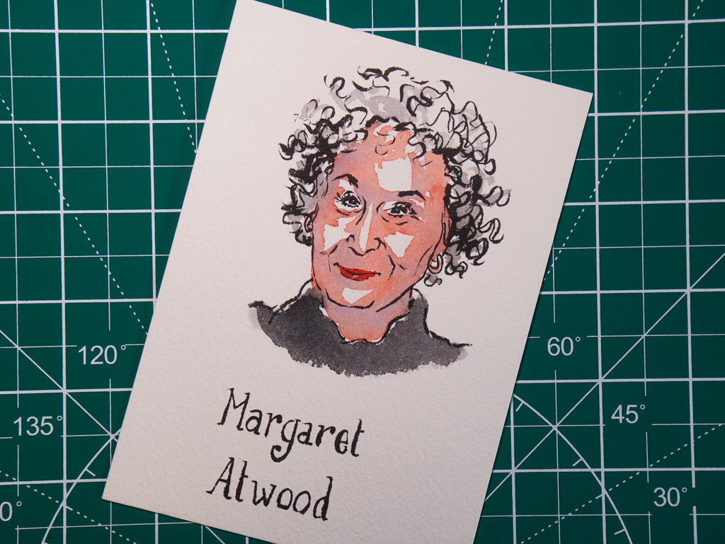 Margaret Atwood (Illustration Originale)