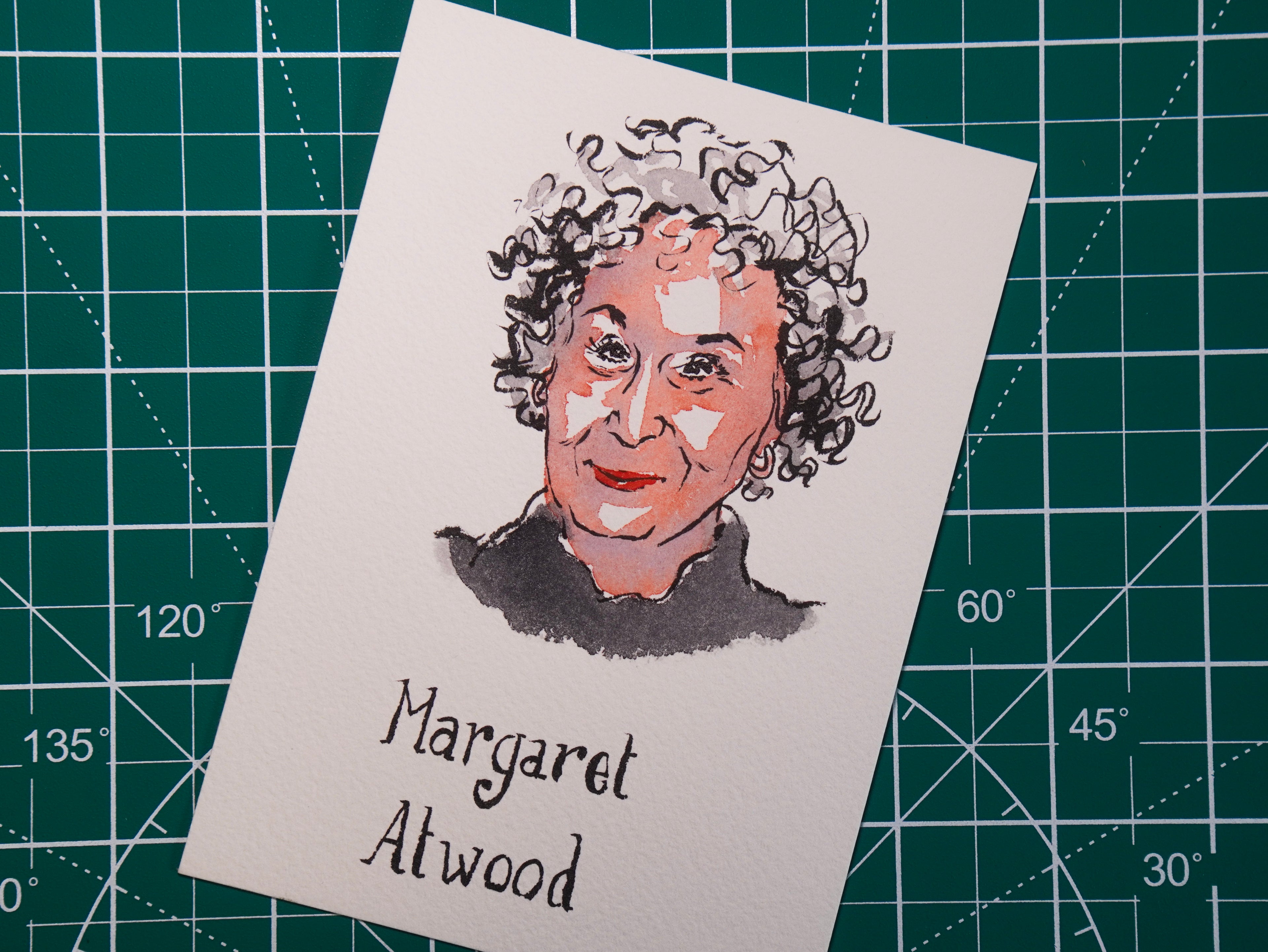 Margaret Atwood (Illustration Originale)