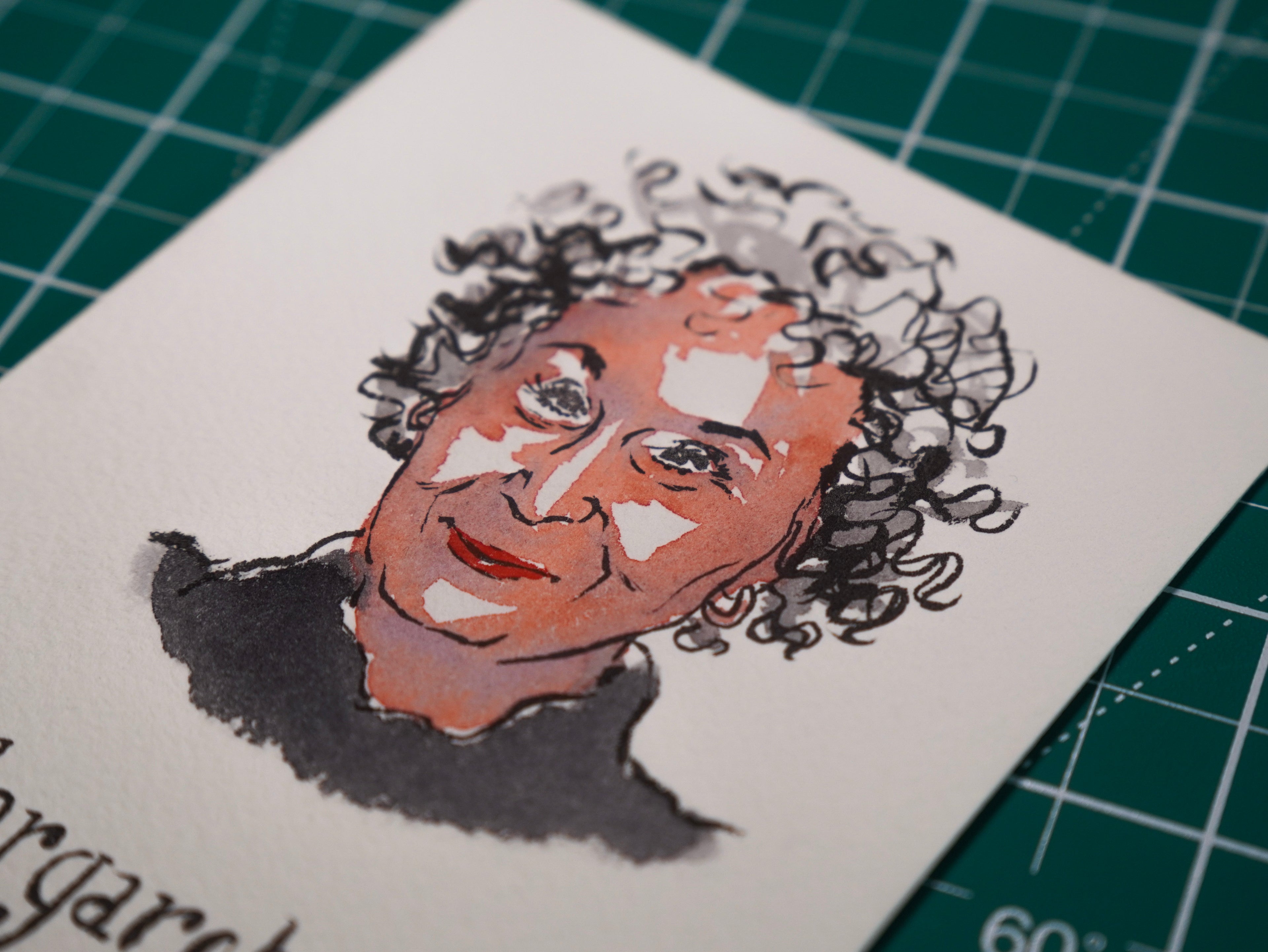 Margaret Atwood (Illustration Originale)