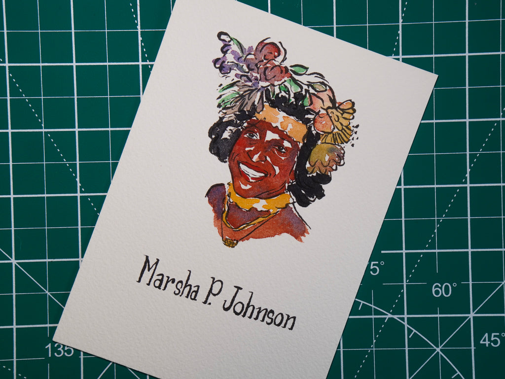 Marsha P. Johnson (Illustration Originale)