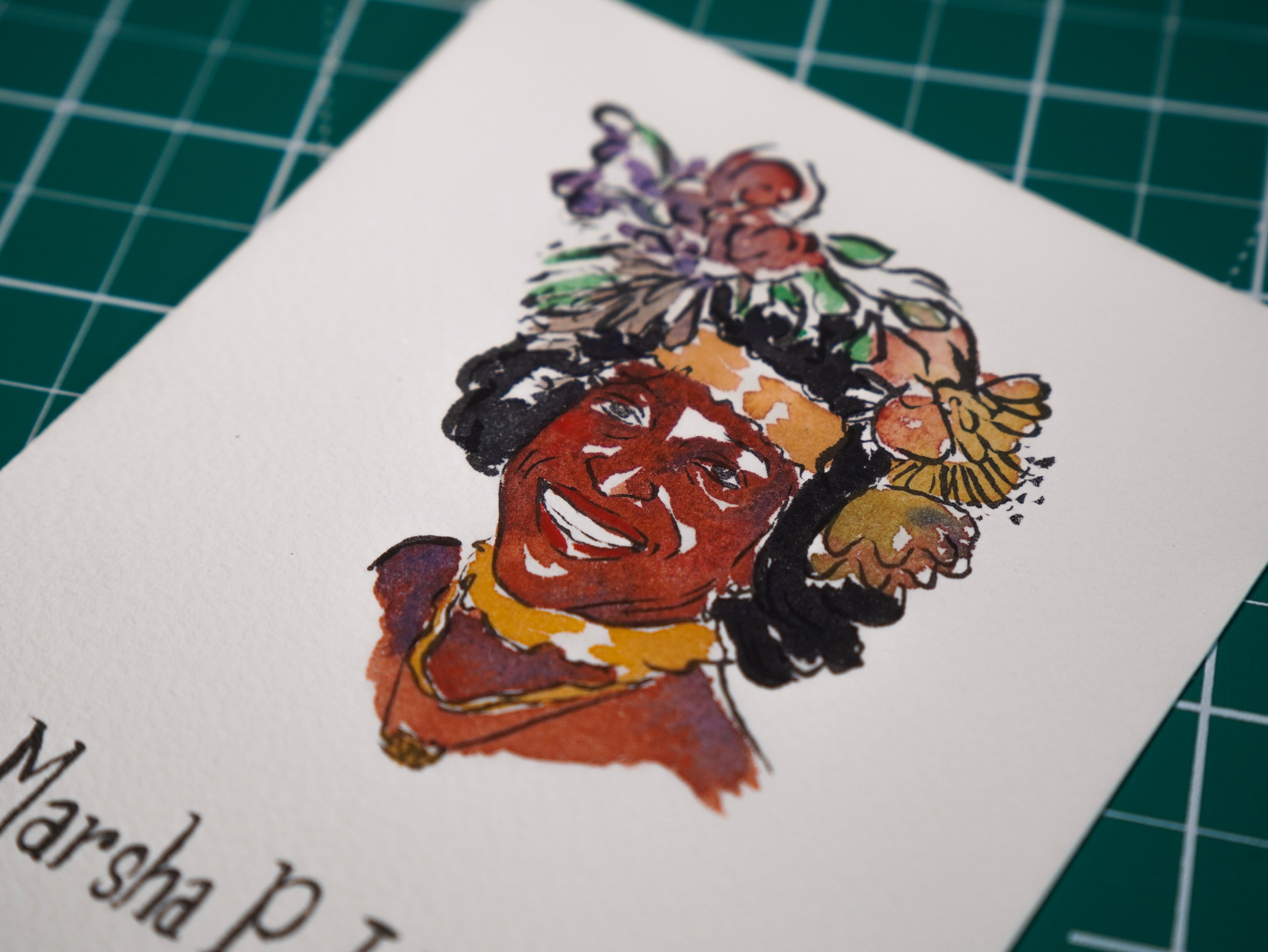 Marsha P. Johnson (Illustration Originale)