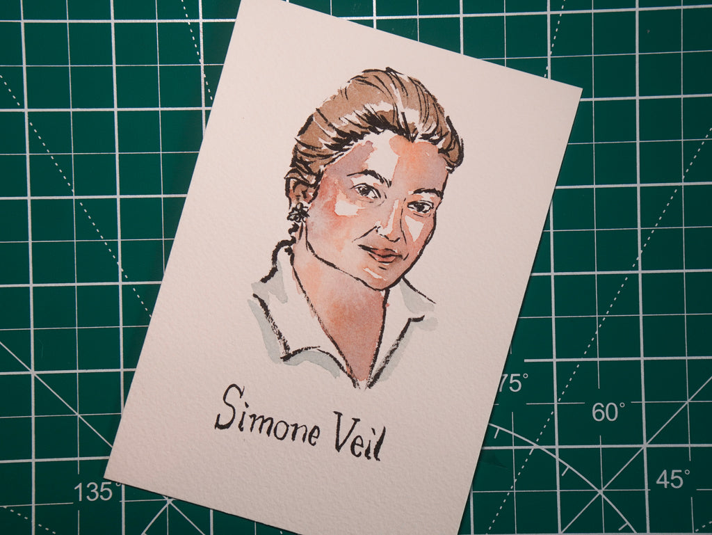 Simone Veil (Illustration Originale)