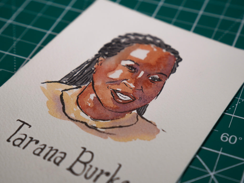 Tarana Burke (Illustration Originale)