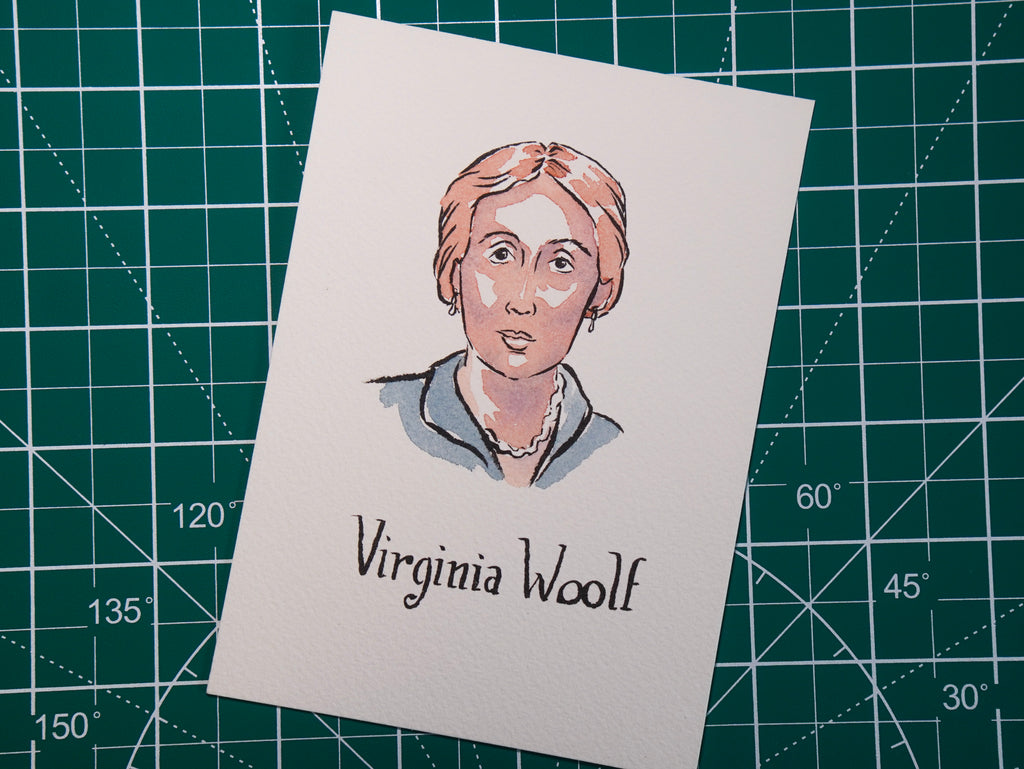 Virginia Woolf (Illustration Originale)