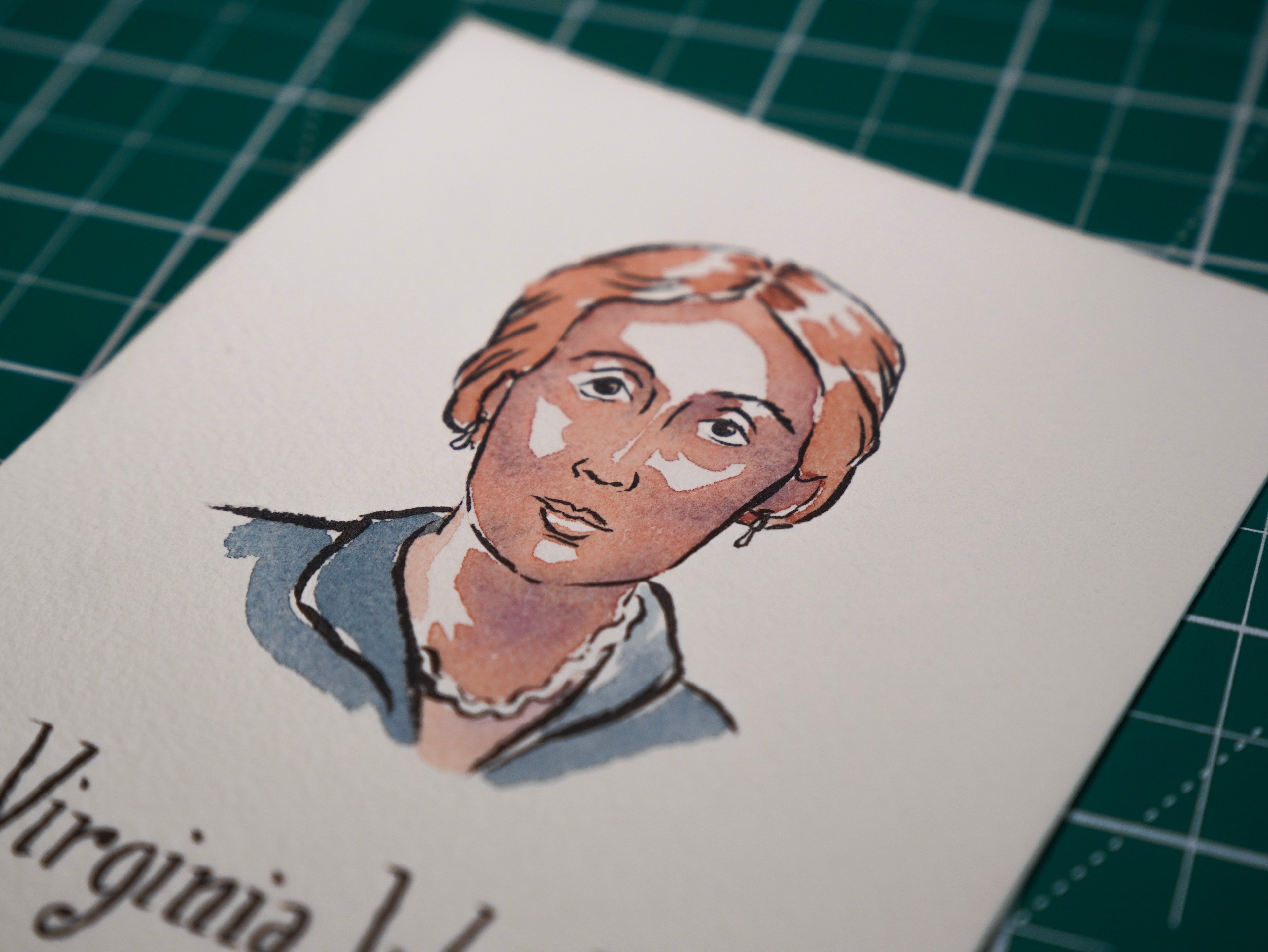 Virginia Woolf (Illustration Originale)